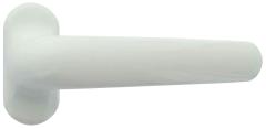 1,0 CP Di MANIGLIA PER INFISSI ALLUMINIO BIANCO RAL9010