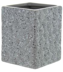 6,0 PZ Di BICCHIERE PORTASPAZZOLINI STONE