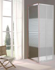 1,0 PZ Di PARETE FISSA CRISTALLO TRASP. SER. 6 MM 74/80 CM L