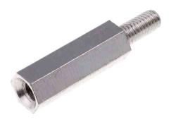 50,0 PZ Di DISTANZIATORE ESAGONALE M F ACCIAIO D 8X40 MM
