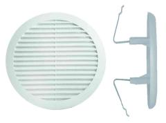 1,0 CF Di GRIGLIA AERAZIONE PLAST. C/MOLLE 120-160 MM 2 PZ