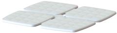 1,0 PZ Di LUKAS TAPPETINO DOCCIA 55X55 CM EHP-E-5070W
