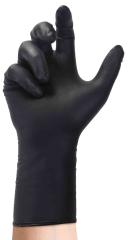 1,0 CF Di GUANTI IN NITRILE NERO CAT. III 30 CM TG.XL 50 PZ