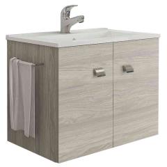 1,0 PZ Di MOBILE BAGNO ERIKA 61 SOSP. S/SPECCHIO ROVERE GRIG