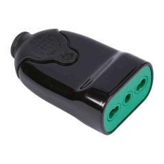 1,0 PZ Di FME 81.001 PRESA BIPASSO 2P+T NERO