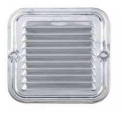 1,0 PZ Di GRIGLIA AERAZIONE ALLUMINIO CON RETE  14X14 CM