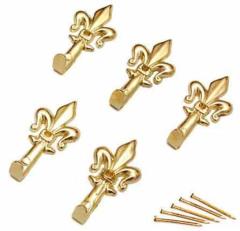 6,0 BL Di BL GANCIO PER QUADRO GIGLIO 47 MM ORO L N. 2 5 PZ*