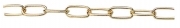 25,0 ML Di CATENA GENOVESE NICHELATA N 14 D 2,2 MM