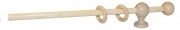 1,0 PZ Di BASTONE LEGNO A STRAPPO D 23 NATUR. 140CM C/SUPP.