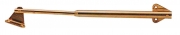 6,0 BL Di BL ASTA PER CAPPA 216 A PISTONE OTTONE LUC 20 CM