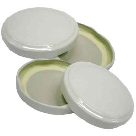 1,0 CF Di CAPSULA PER BARATTOLO D 53 MM 100 PZ BIANCO