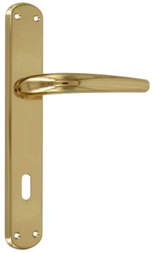 4,0 BL Di BL MANIGLIA TORINO Q 8/90 ORO LUCIDO V