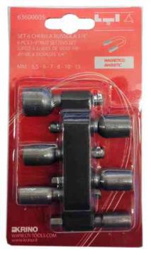 1,0 CF Di LTI SET 6 INSERTI A BUSSOLA MAGNETICI