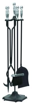 1,0 PZ Di SET CAMINO SFERA IMPUGNATURA CROMO SAT. 15CB