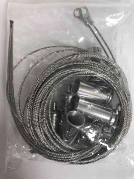 1,0 PZ Di KIT CAVETTI PER INSTALLAZIONE A SOSPENSIONE