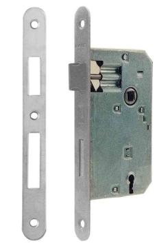 6,0 BL Di BL PATENT SERRATURA Q.8/70 NICKEL 50 B.TONDO