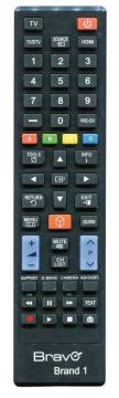 1,0 PZ Di TELECOMANDO TV BRAVO BRAND 1 SAMSUNG