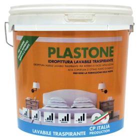 1,0 PZ Di IDROPITTURA LAVABILE PLASTONE 14 L