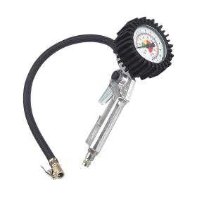 Pistola gonfiaggio gomme x compressore con manometro