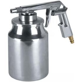 PISTOLA PNEUMATICA ARIA COMPRESSORE SABBIATURA SABBIATRICE SABBIARE A SERBATOIO