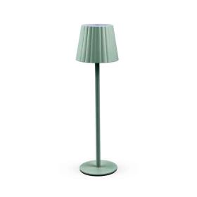 12,0 PZ Di LAMPADA LED RICARICABILE DA TAVOLO AURORA VERDE