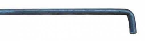 25,0 PZ Di FERRO CREMONESE TONDO C/PIEGA D 6 MM H 120 CM