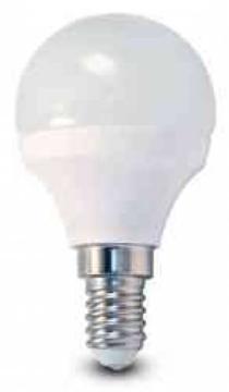 10,0 PZ Di LED SFERA 5,3WE14 -LUMEN 440 -3000K CALDA*
