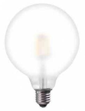 10,0 PZ Di LED GLOBO TRASP.7WE27 -G125-L.800-2700K CALDA
