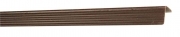 50,0 PZ Di PARASPIGOLO 25X25 PLASTICA 170 CM MARRONE
