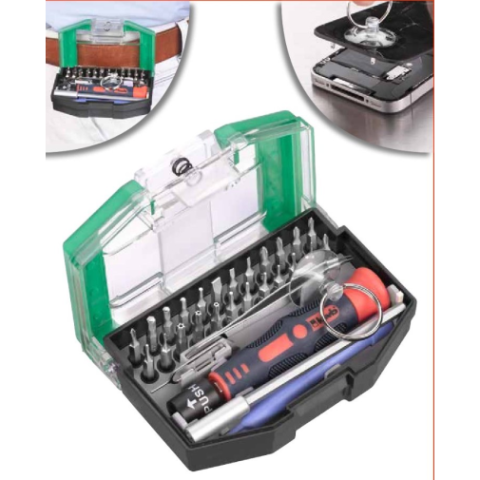 KIT 30 ATTREZZI RIPARAZIONE APERTURA SMONTAGGIO CELLULARI IPHONE TABLET NOTEBOOK