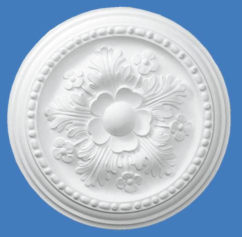 1 PZ Di *ROSONE IN GESSO ART. R03019