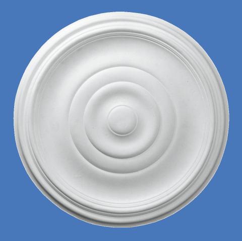 1 PZ Di *ROSONE IN GESSO ART. R04810