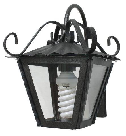4 PZ Di *LANTERNA FERRO BATTUTO C-BRACCIO MOD.GARDEN