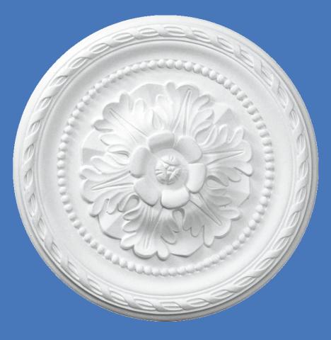 1 PZ Di *ROSONE IN GESSO ART. R03012