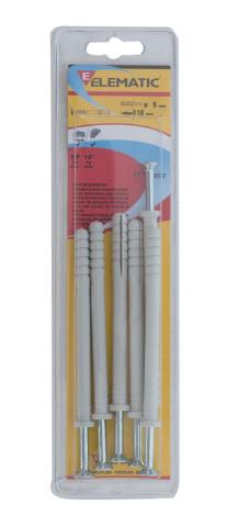 10 PZ Di ELEMATIC BLISTER TASSELLI UCX 6X35 (PZ.20)