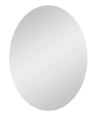 1 PZ Di *SPECCHIO DA BAGNO OVALE CM. 60X80