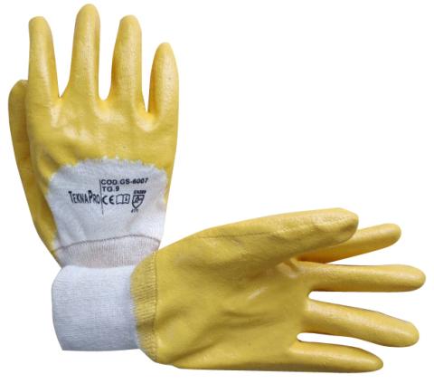 12 PA Di GUANTI TEKNA PRO NITR-GIA.C/POL.TG. 9 GS-6004