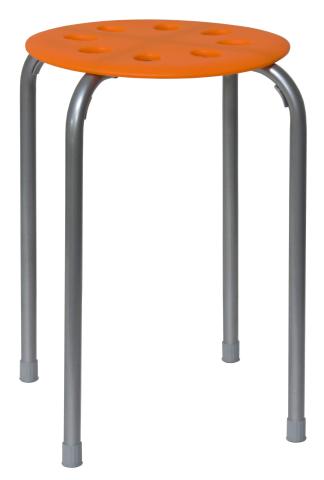 6 PZ Di *SGABELLO MOD.DOLLINO ARANCIO