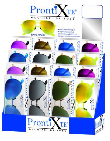 1 AS Di ESP.PZ.16 OCCHIALI DA SOLE"PRONTI X TE"AMALFI