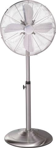 1 PZ Di *VENTILATORE A PIANTANA CM.40 CROMATO FA-40