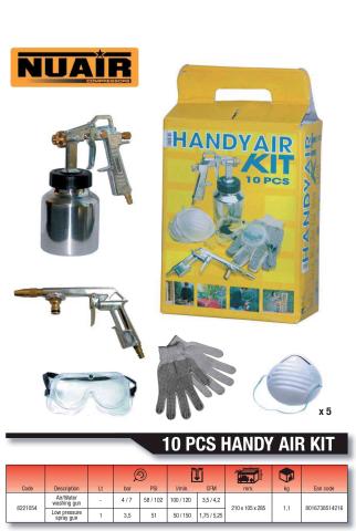 1 PZ Di *KIT COMPRESSORE MODELLO HANDY