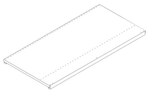 2 PZ Di ZAF RIPIANO INTERO CM. 50X100 GRIGIO