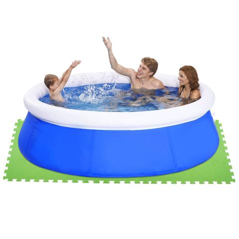 6 Tappeto tappetino basamento componibile fondo sotto piscina antiscivolo