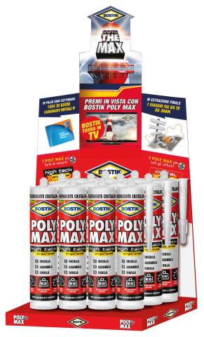 1 PZ Di *BOSTIK ESP.12CART 300G POLIMAX HIGHTACK CRIS