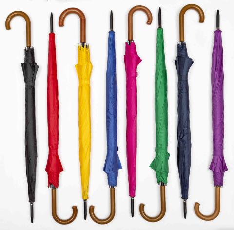 24 PZ Di OMBRELLO LUNGO AUTOMATICO 202/B ASSORTITO