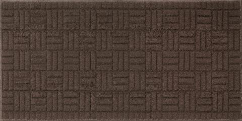 4 PZ Di TAPPETO X CUCINA NARCISO 50X115 MARRONE