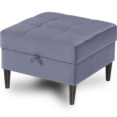 1 PZ Di POUFF MOD.APARTMENT GRIGIO CM.59X59X44H