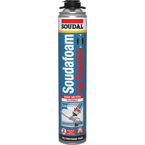1 PZ Di SOUDAL SCHIUMA BASSA ESPANS. INFISSI X PIST M