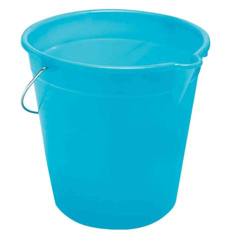 10,0 PZ Di SECCHIO IN PE CON BECCO 12 L