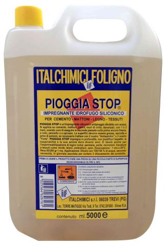 1,0 PZ Di IMPREGNANTE IDROFUGO PIOGGIA STOP LT.5